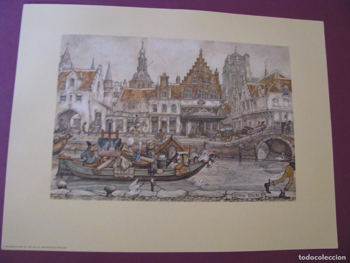 Arte: LAMINA DE ANTON PIECK. D.A.C. DONALD ART CO. N.Y. PRINTED IN HOLLAND. 1972. 30,5X23 CM.