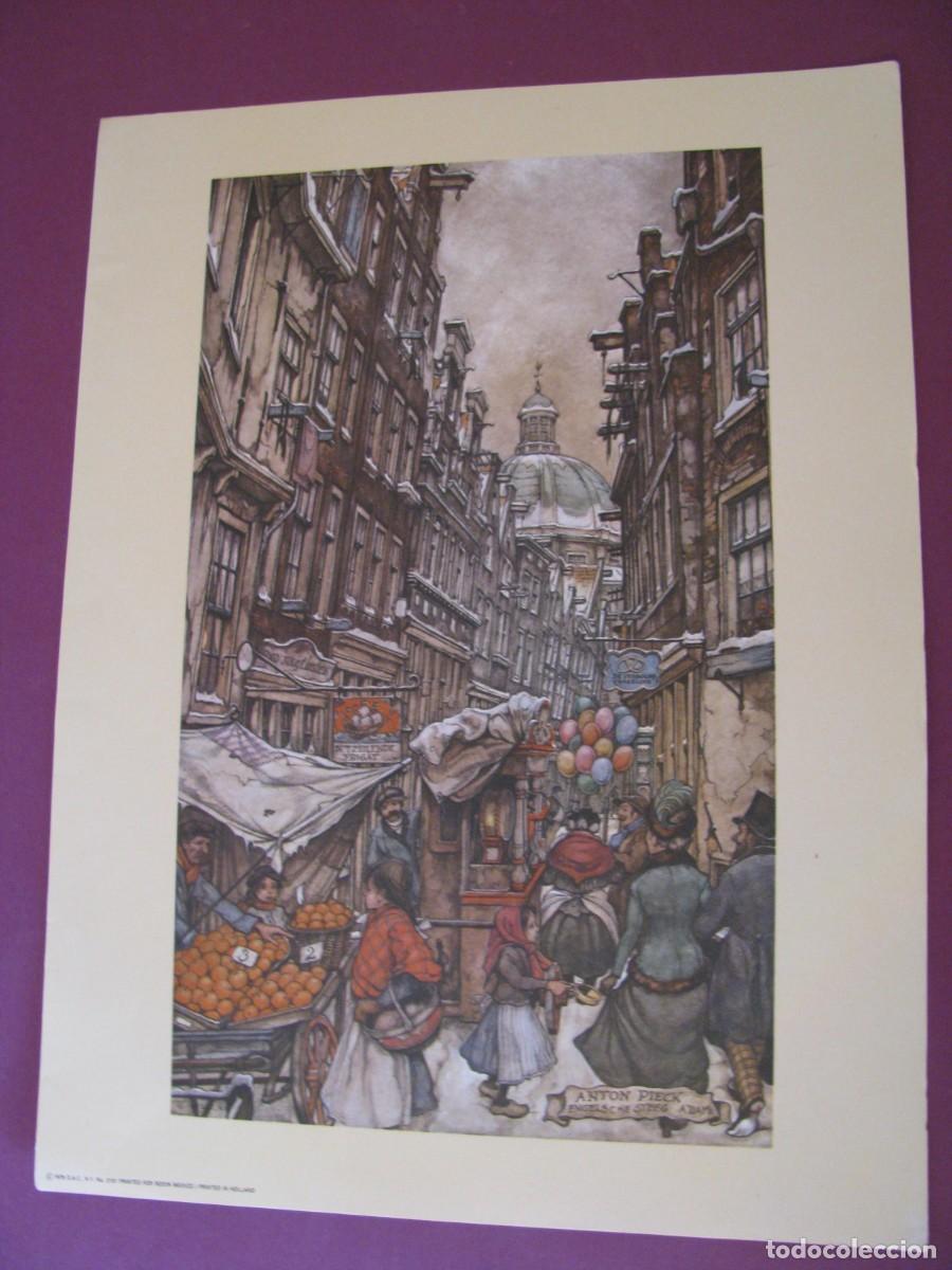 Arte: LAMINA DE ANTON PIECK. D.A.C. DONALD ART CO. N.Y. PRINTED IN HOLLAND. 1978. 30,5X23 CM.