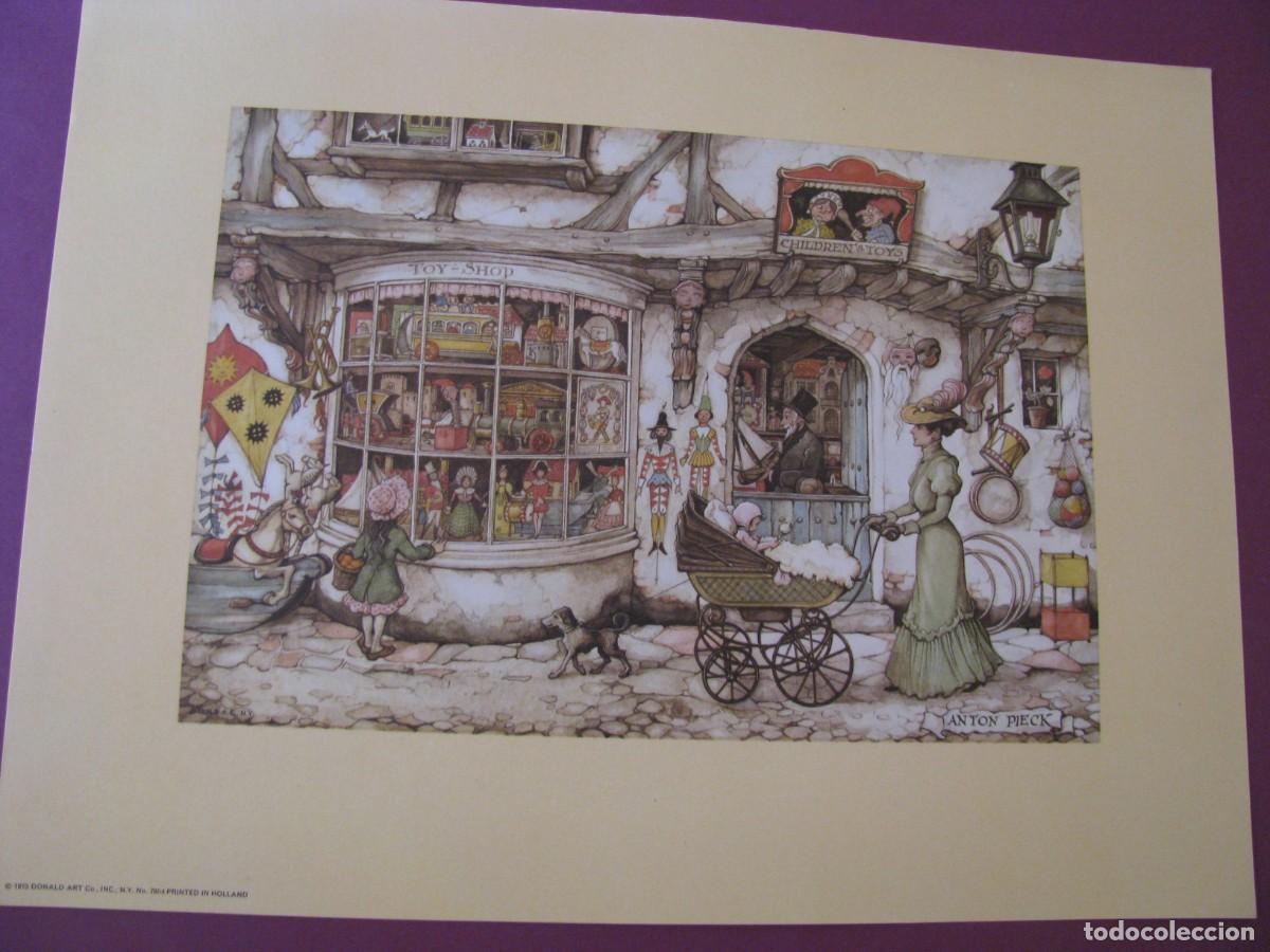 Arte: LAMINA DE ANTON PIECK. D.A.C. DONALD ART CO. N.Y. PRINTED IN HOLLAND. 1973. 30,5X23 CM.
