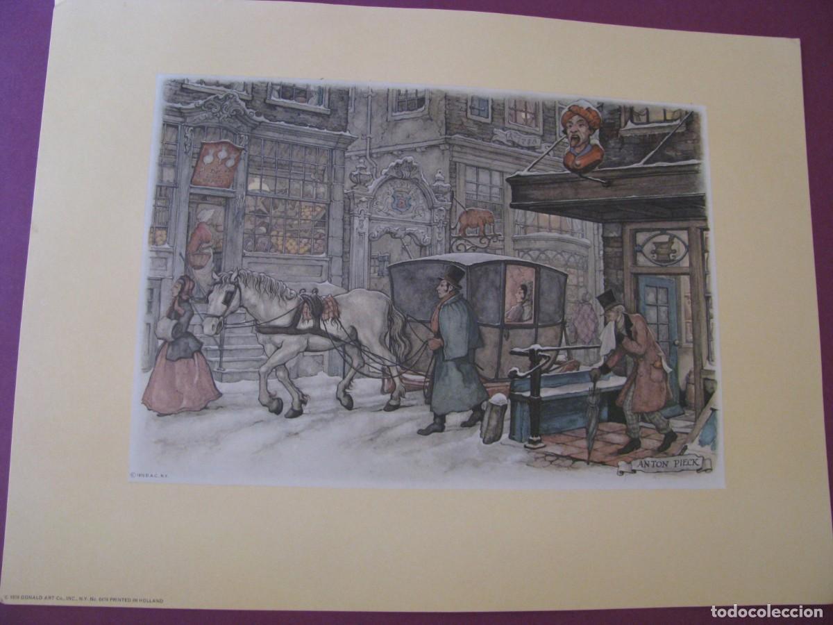 Arte: LAMINA DE ANTON PIECK. D.A.C. DONALD ART CO. N.Y. PRINTED IN HOLLAND. 1970. 30,5X23 CM.
