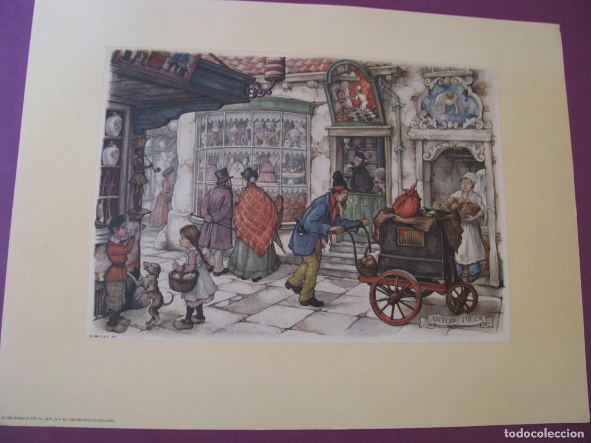 Arte: LAMINA DE ANTON PIECK. D.A.C. DONALD ART CO. N.Y. PRINTED IN HOLLAND. 1968. 30,5X23 CM.