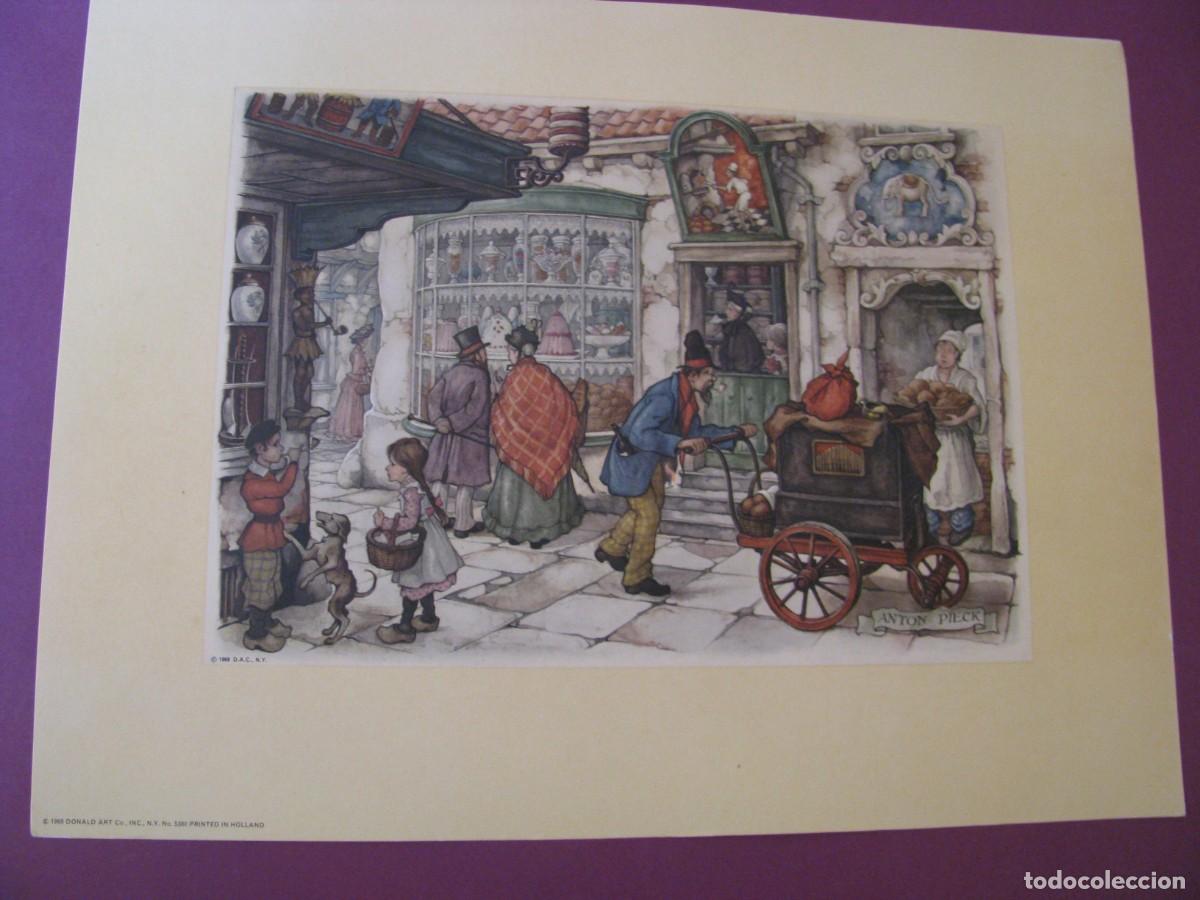 Arte: LAMINA DE ANTON PIECK. D.A.C. DONALD ART CO. N.Y. PRINTED IN HOLLAND. 1968. 30,5X23 CM.