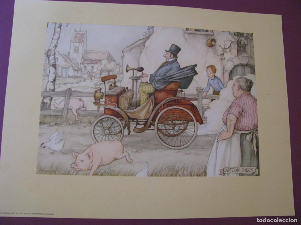 Arte: LAMINA DE ANTON PIECK. D.A.C. DONALD ART CO. N.Y. PRINTED IN HOLLAND. 1971. 30,5X23 CM.
