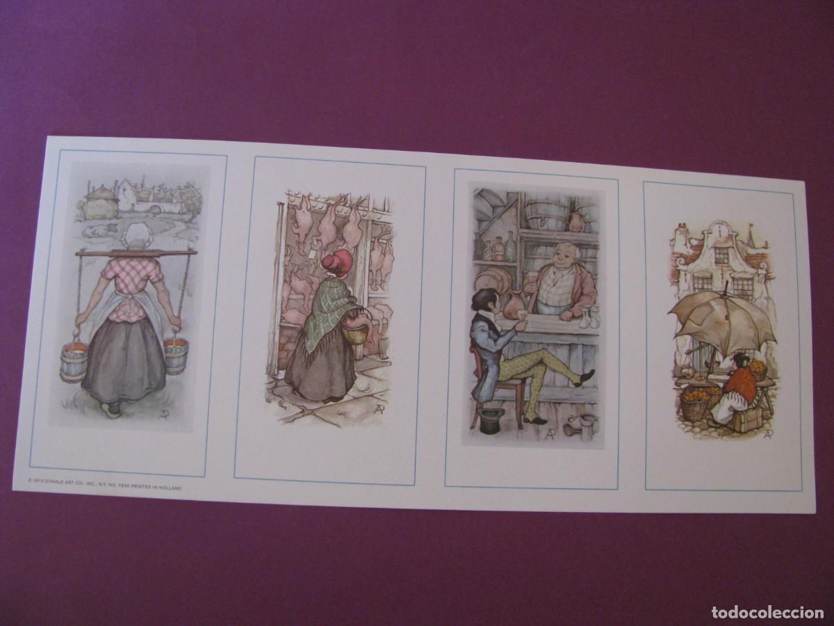 Arte: LAMINA DE ANTON PIECK. D.A.C. DONALD ART CO. N.Y. PRINTED IN HOLLAND. 1973. 30,5X13.5 CM.