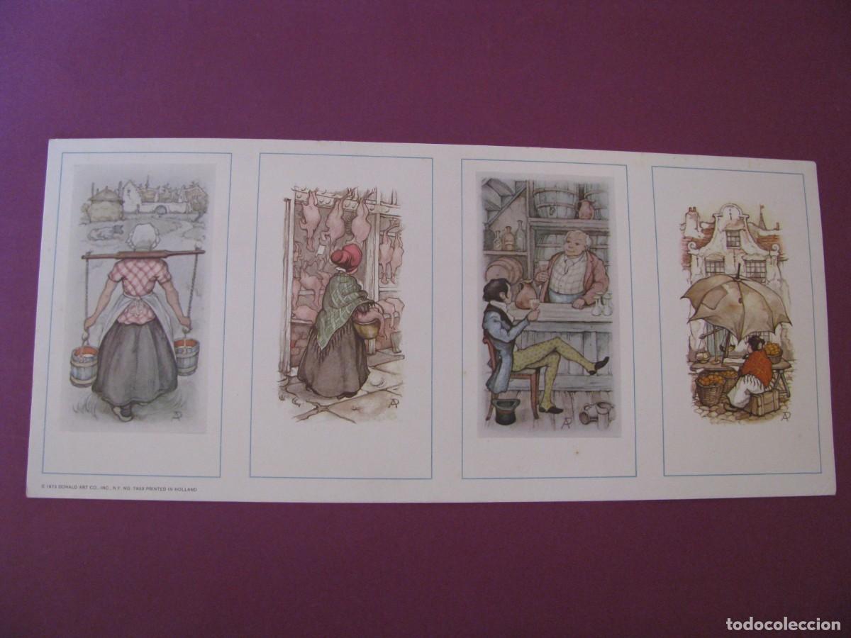 Arte: LAMINA DE ANTON PIECK. D.A.C. DONALD ART CO. N.Y. PRINTED IN HOLLAND. 1973. 30,5X13.5 CM.