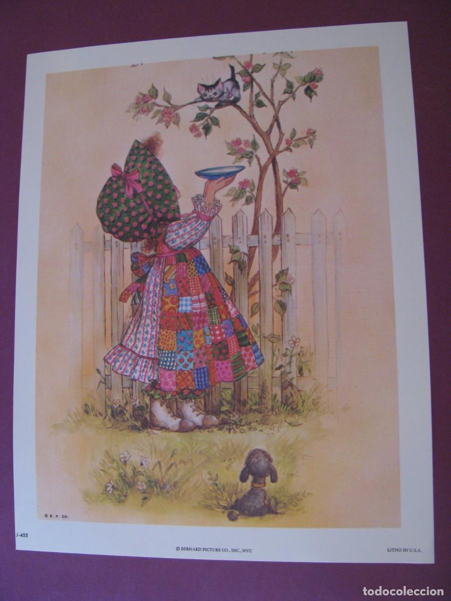 Arte: LAMINA DE AMY CONDECORE. BERNARD PICTURE CO. EE.UU. 23X17,5 CM