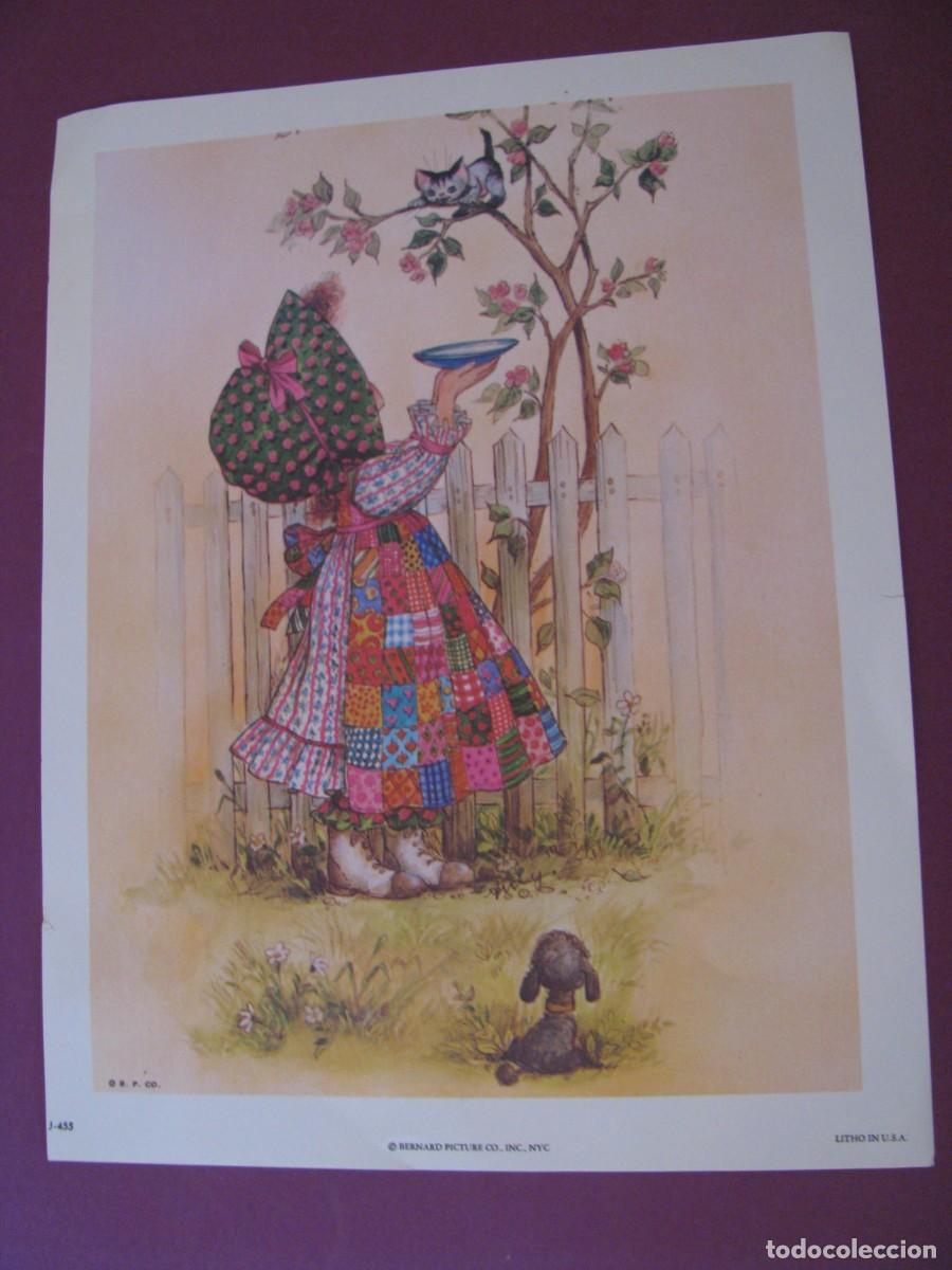 Arte: LAMINA DE AMY CONDECORE. BERNARD PICTURE CO. EE.UU. 23X17,5 CM