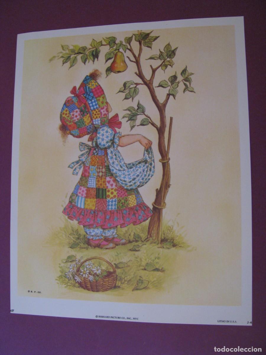 Arte: LAMINA DE AMY CONDECORE. BERNARD PICTURE CO. EE.UU. 23X17,5 CM