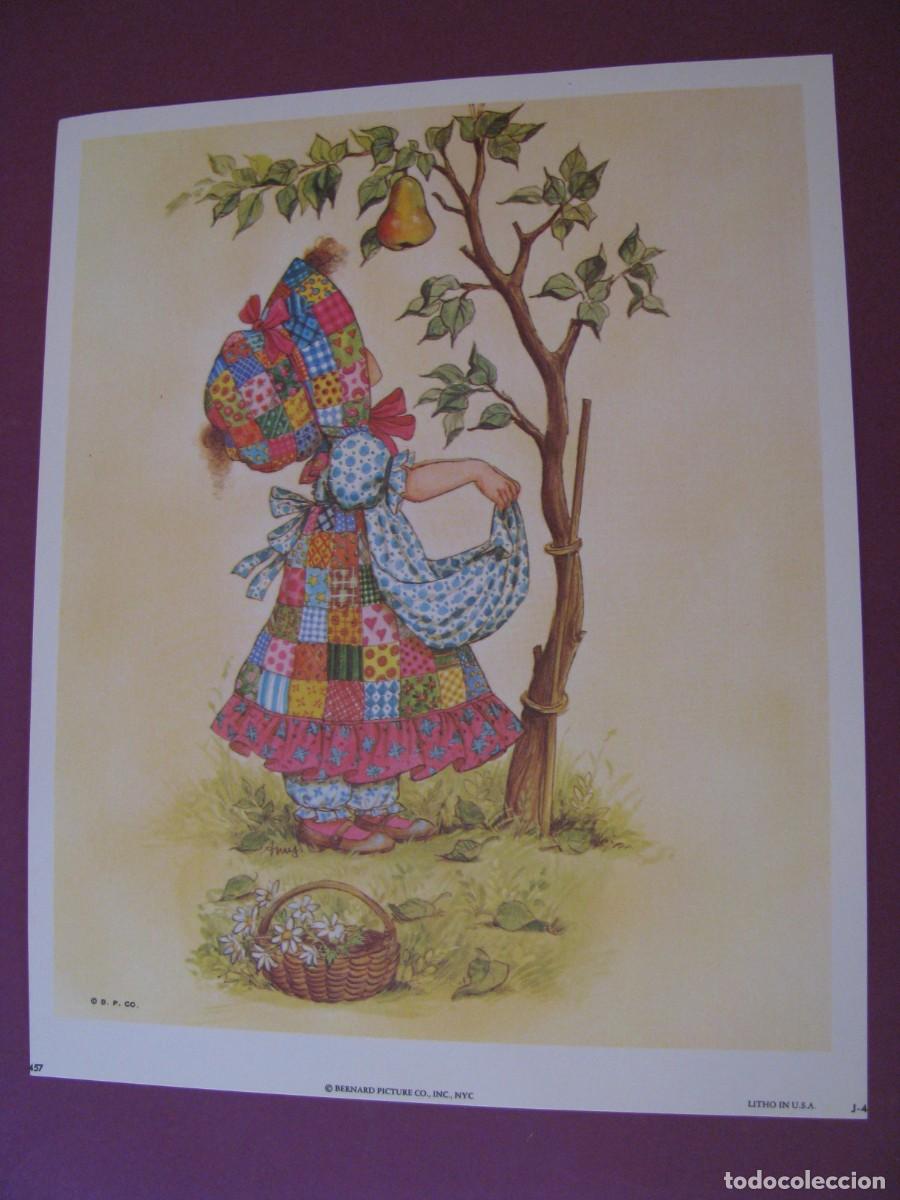 Arte: LAMINA DE AMY CONDECORE. BERNARD PICTURE CO. EE.UU. 23X17,5 CM