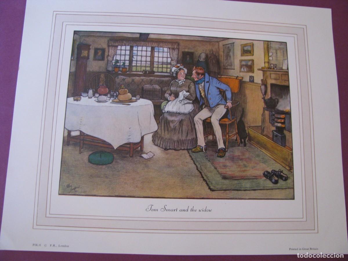 Arte: LAMINA DE CECIL ALDIN. F. R. LONDON. 28X22 CM