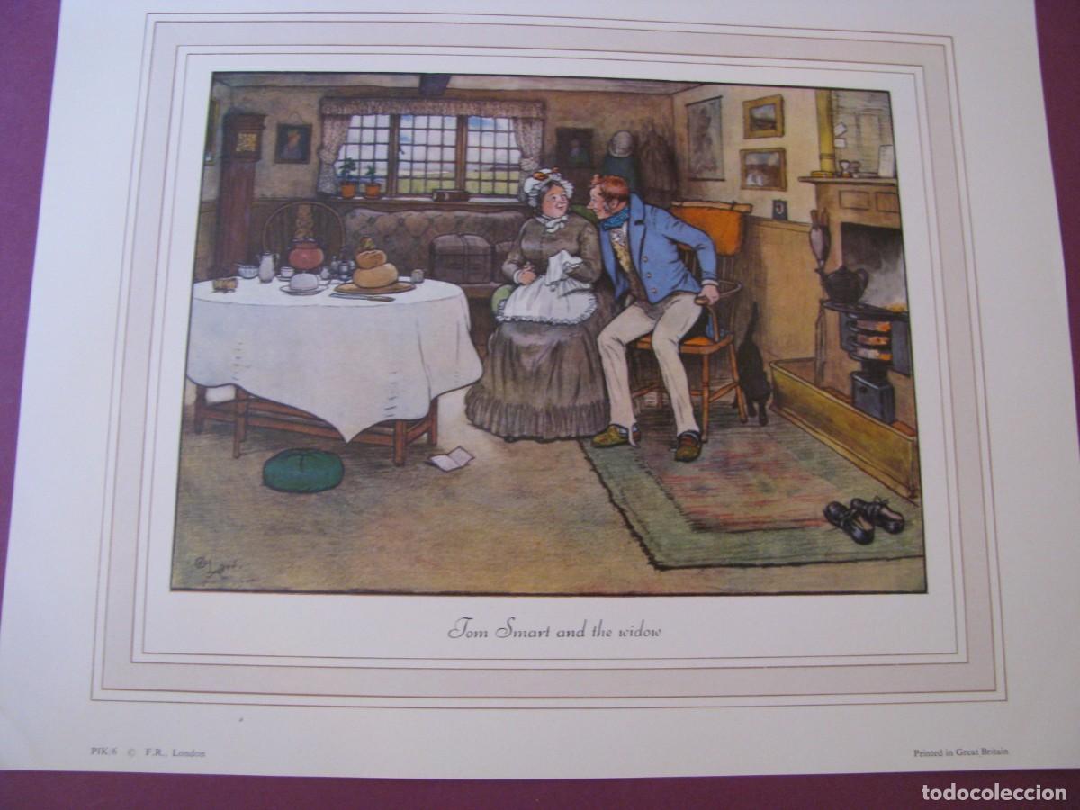 Arte: LAMINA DE CECIL ALDIN. F. R. LONDON. 28X22 CM