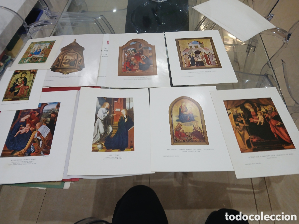 Arte: Lote laminas se todas