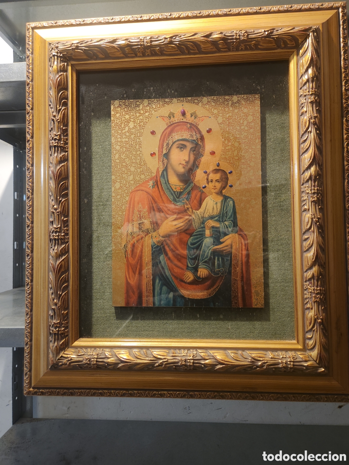 Arte: Cuadro la santa vergine sveta bogoritza