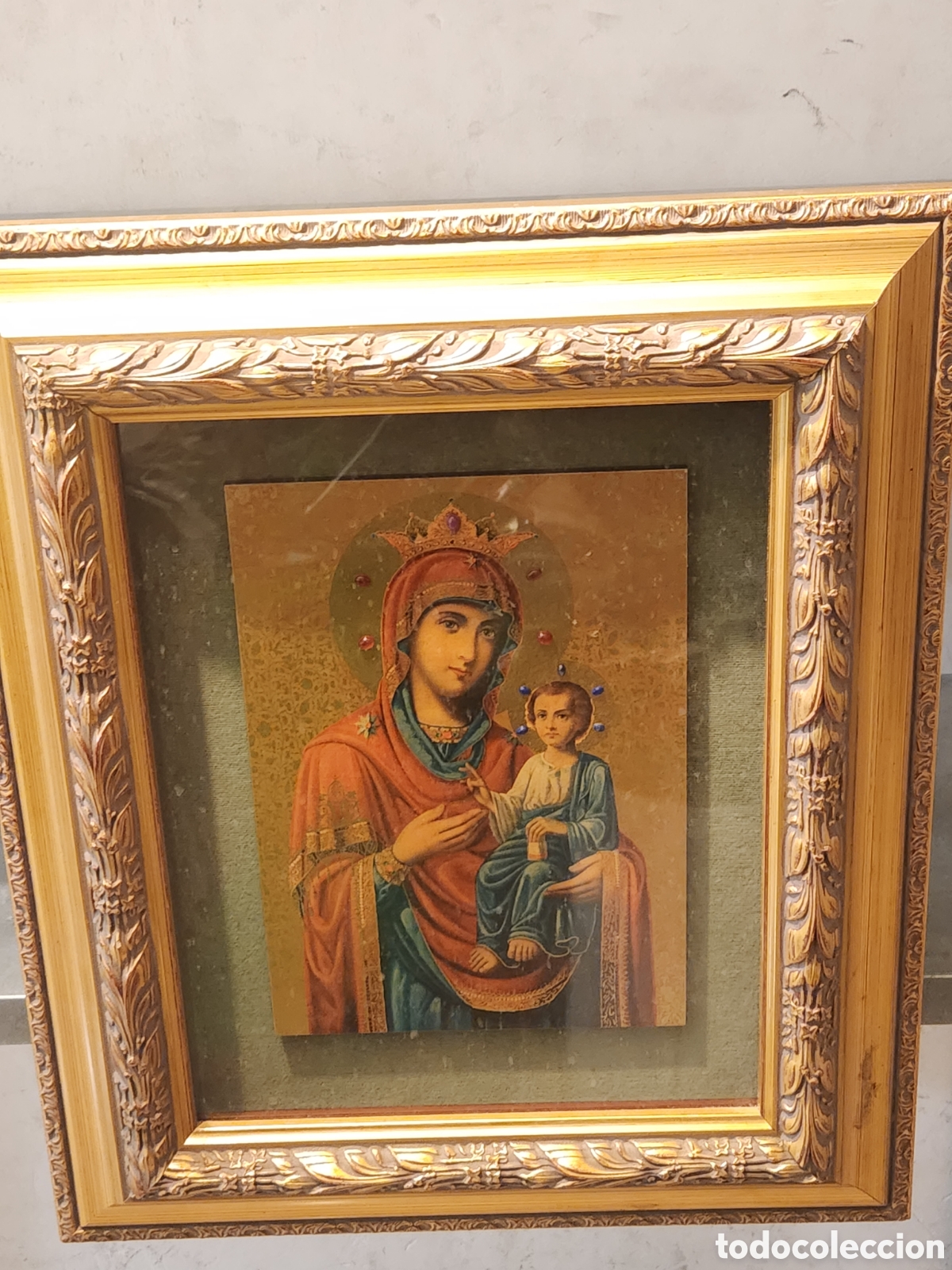 Arte: Cuadro la santa vergine sveta bogoritza