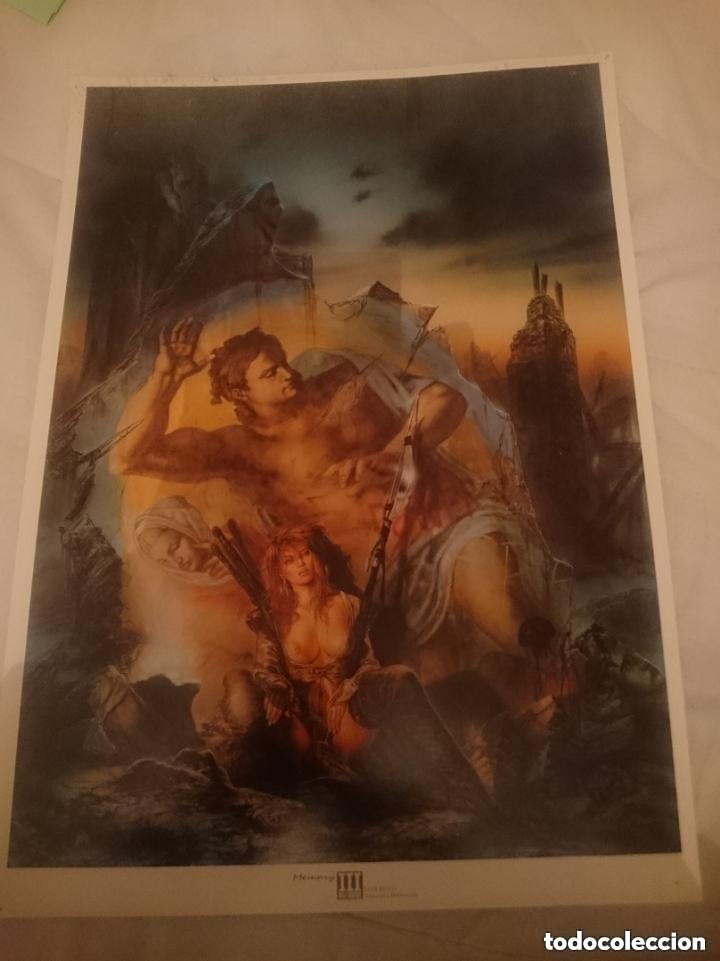 Arte: LAMINA 1 DE LUIS ROYO TAMA&Ntilde;O DINA-3