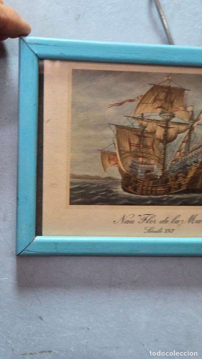 Arte: cuadro con lamina de barco - Foto 2