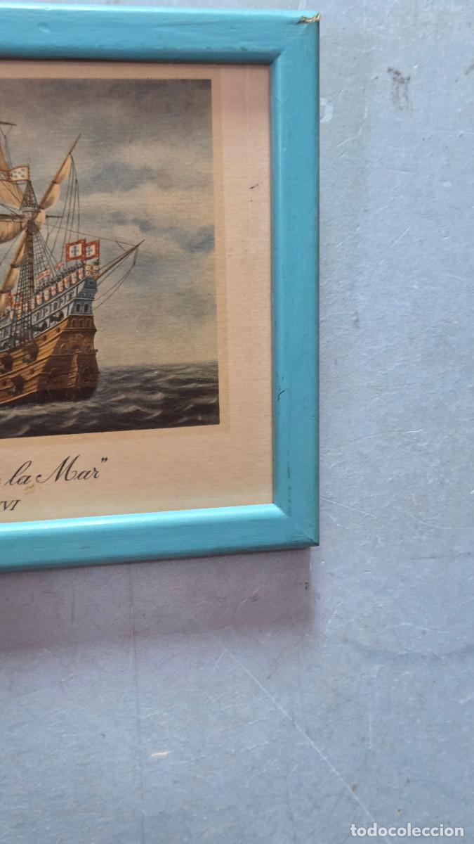 Arte: cuadro con lamina de barco - Foto 3