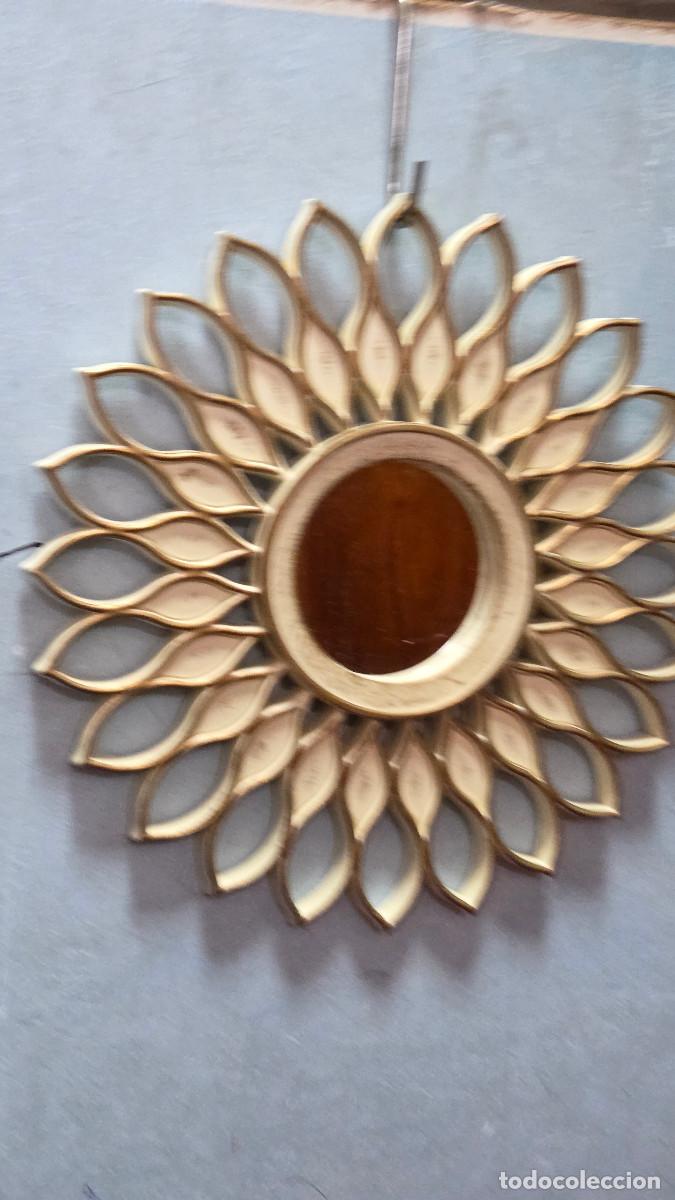 Arte: espejo acrilico sol vintage - Foto 2
