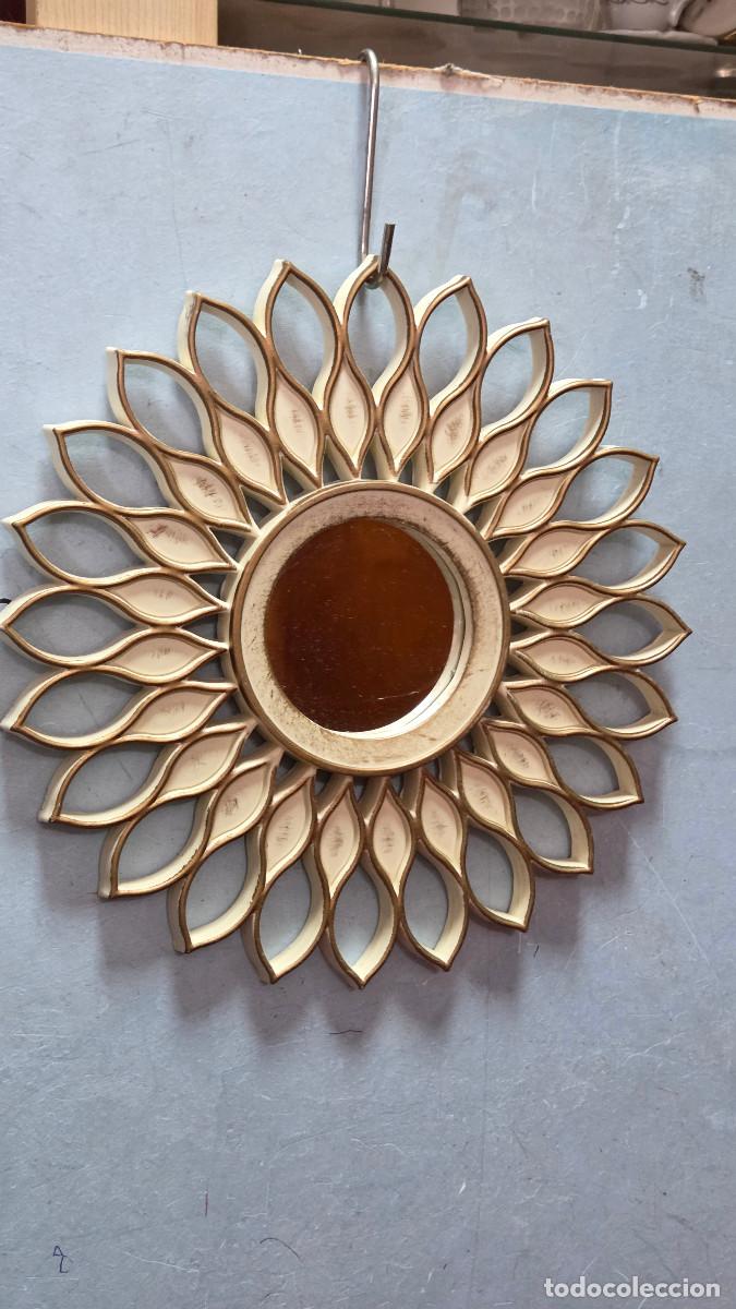 Arte: espejo acrilico sol vintage - Foto 3