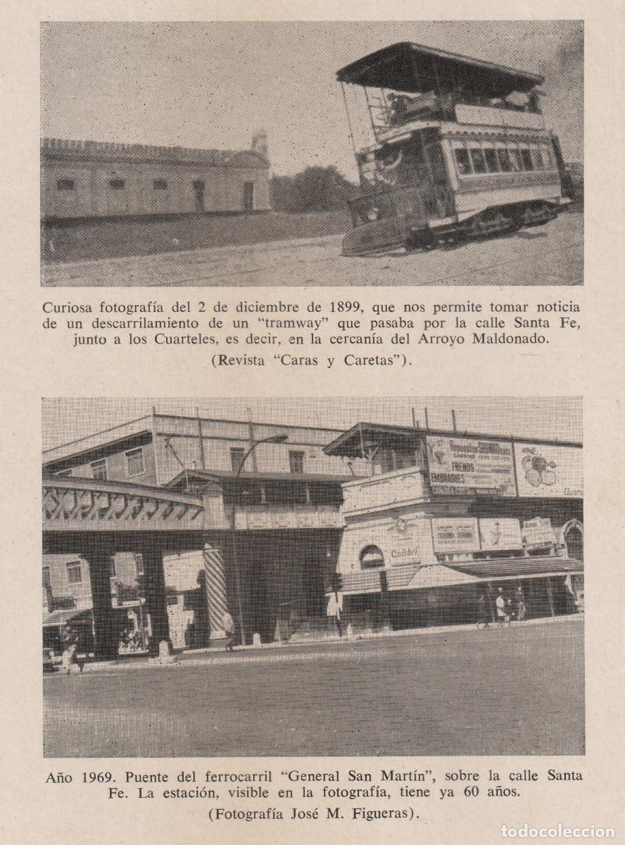 Arte: HL41 - [A&Ntilde;O 1969]. ARGENTINA. ARROYO MALDONADO. FERROCARRIL GENERAL SAN MARTIN. [LEER DESCRIPCION]