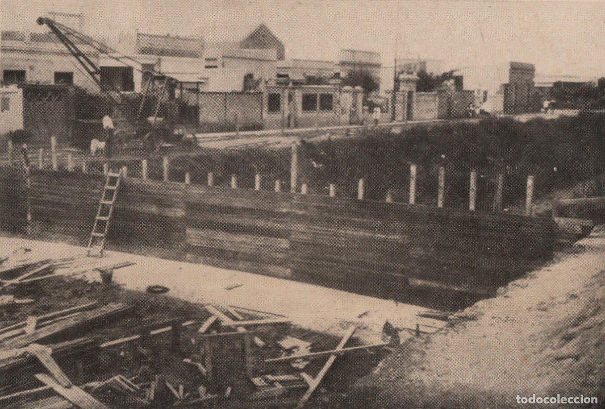 Art: HL36 - [A&Ntilde;O 1930]. ARGENTINA. ARROYO MALDONADO. OBRAS DE ENTUBAMIENTO. [LEER DESCRIPCION]