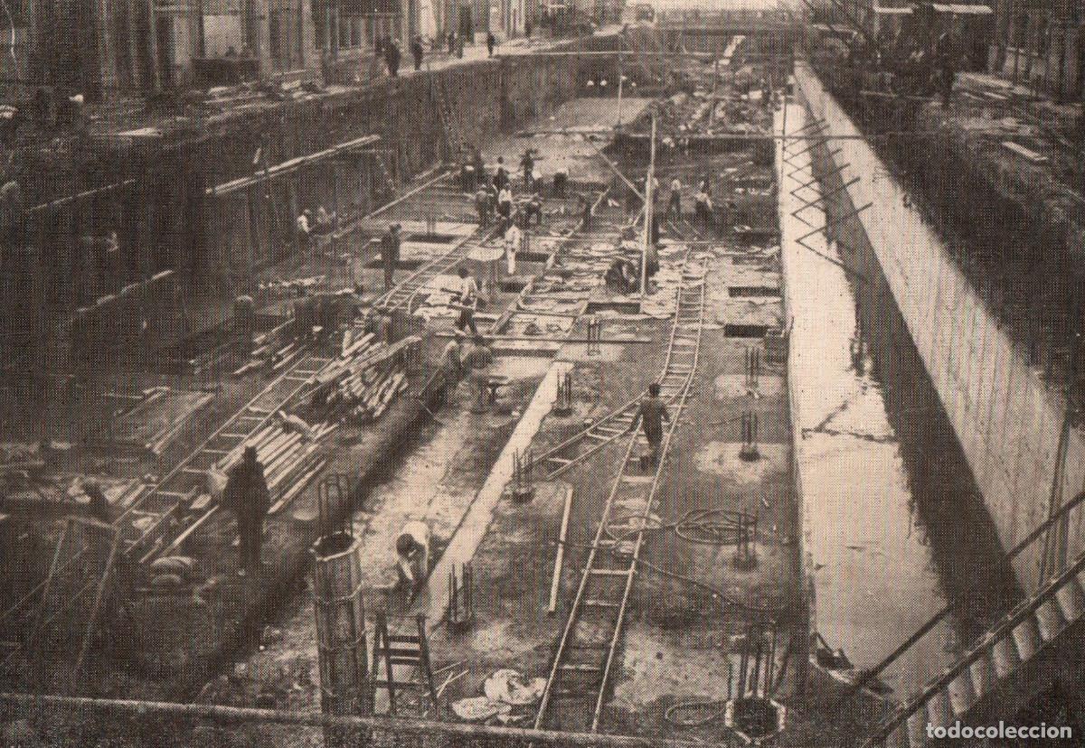Arte: HL35 - [A&Ntilde;O 1929]. ARGENTINA. ARROYO MALDONADO. OBRAS DE ENTUBAMIENTO. [LEER DESCRIPCION]
