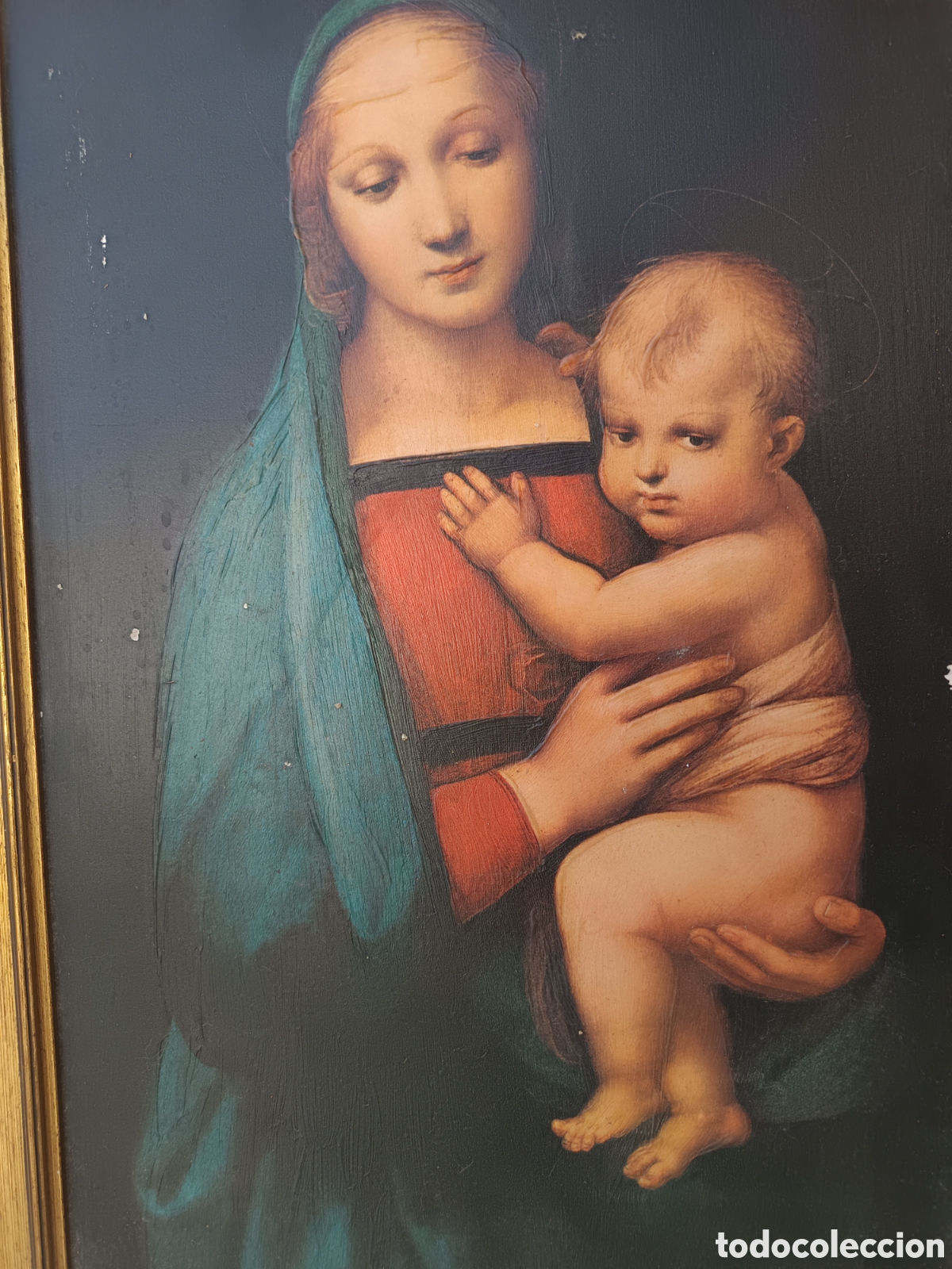 Art: Lamina de la Virgen Mar&iacute;a con el ni&ntilde;o Jesus