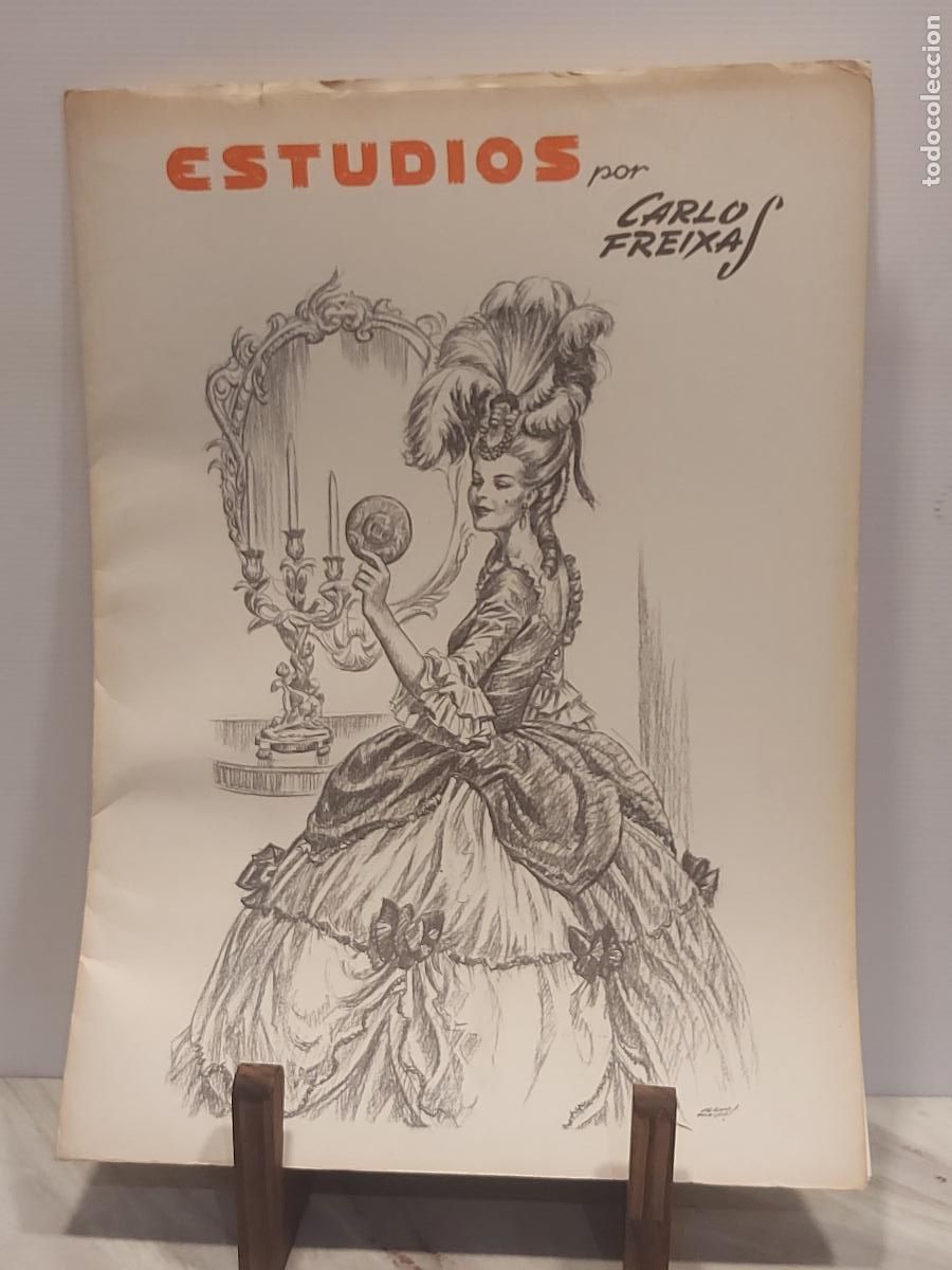 Arte: 1983 !! | ESTUDIOS CARLOS FREIXAS | N.&ordm; 18 | ESTAMPAS DEL ROCOC&Oacute; | 8 L&Aacute;MINAS | DIBUJO