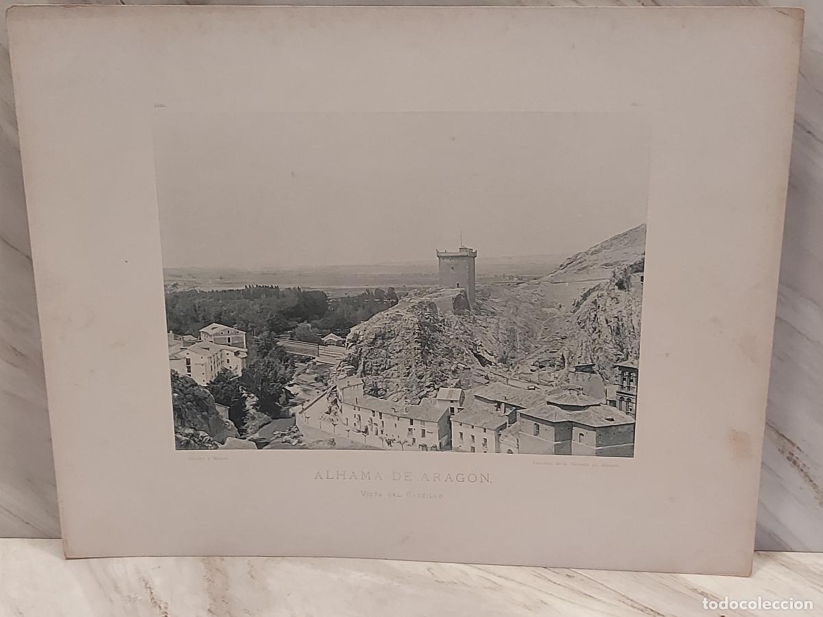 Arte: A&Ntilde;O 1893 | ALHAMA DE ARAG&Oacute;N | CASTILLO | ESPA&Ntilde;A ILUSTRADA N.&ordm; 297 | HAUSER Y MENET | FOTOTIPIA