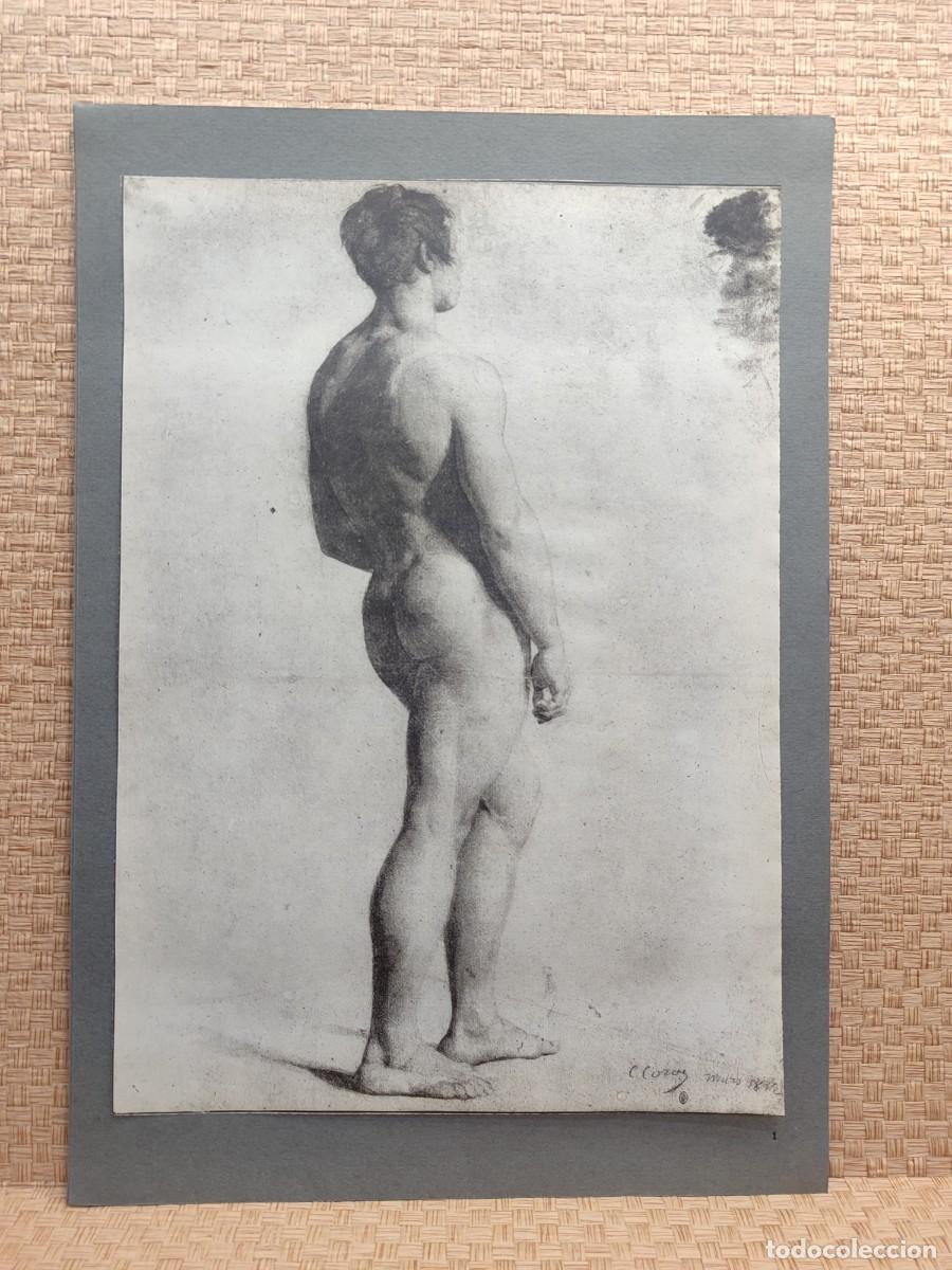 Arte: Academie D&acute;Homme. Trente deux dessins de Camille COROT 1974.