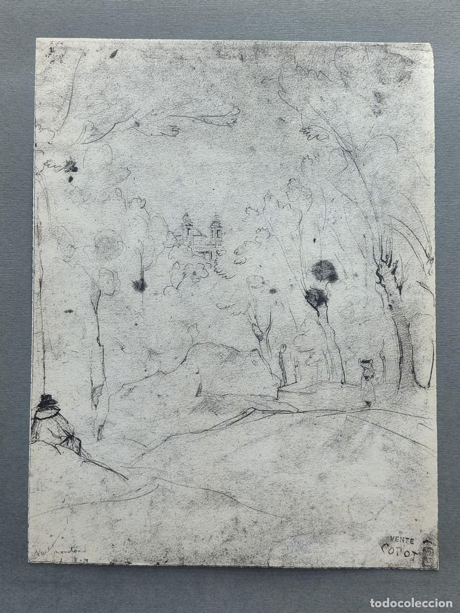 Arte: Valmontone. Trente deux dessins de Camille Corot 1974.