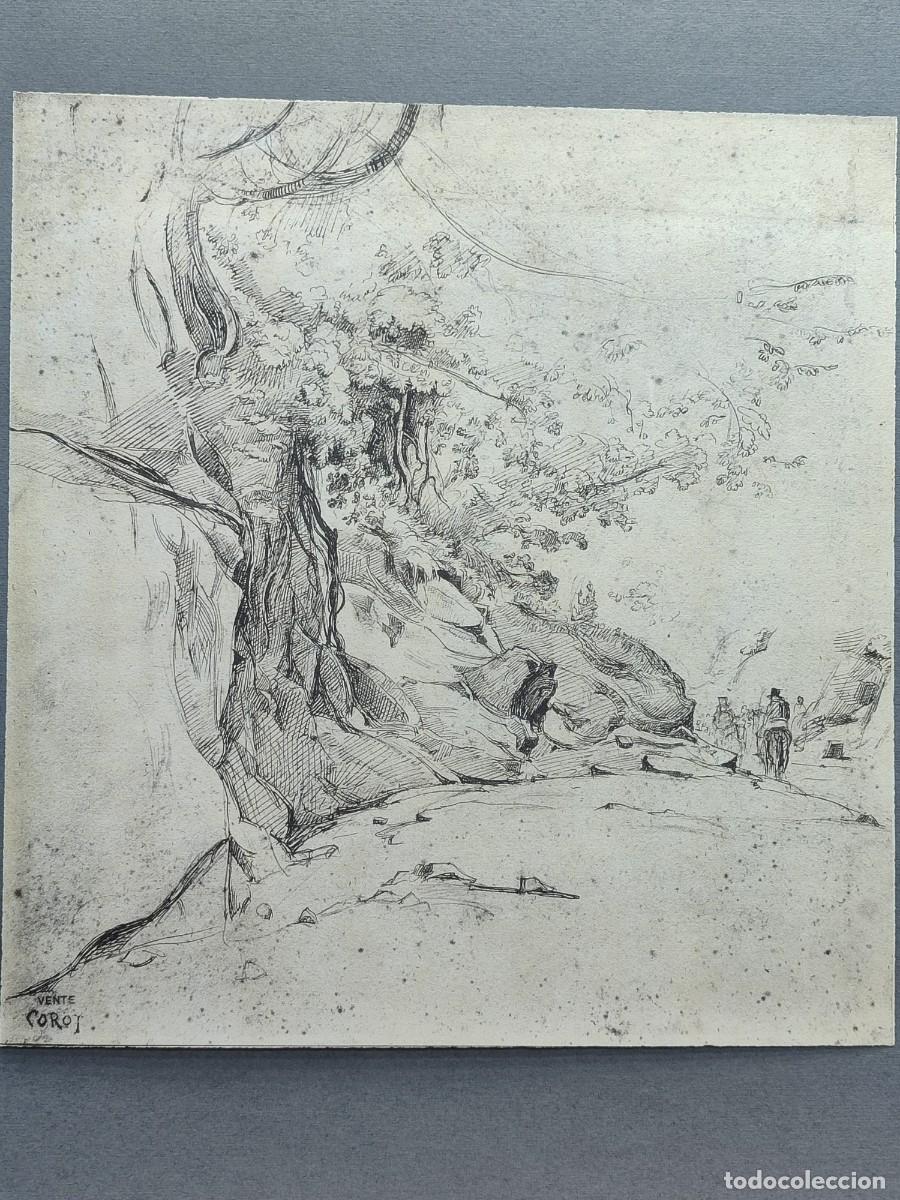 Arte: Alrededores de Albano. Trente deux dessins de Camille Corot 1974.