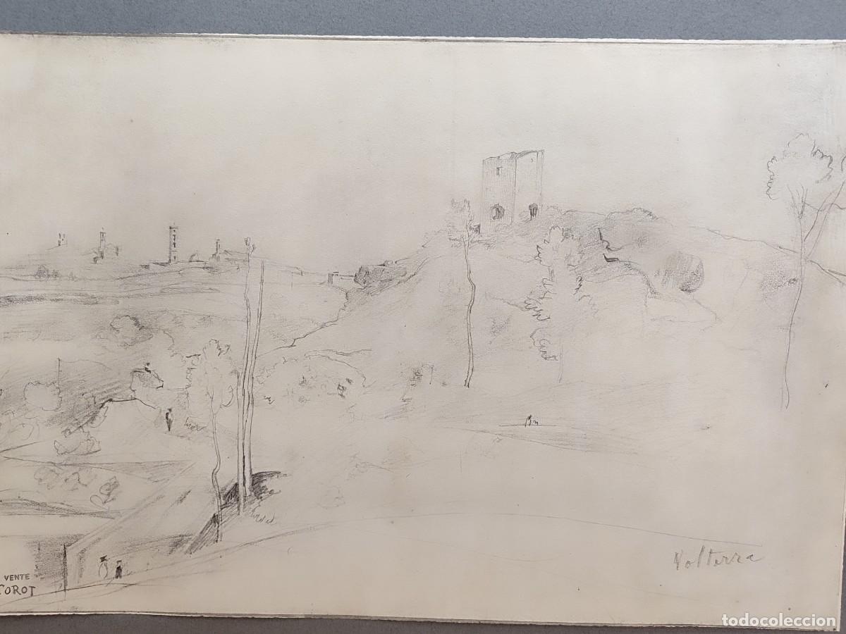 Arte: Volterra. Trente deux dessins de Camille Corot 1974.
