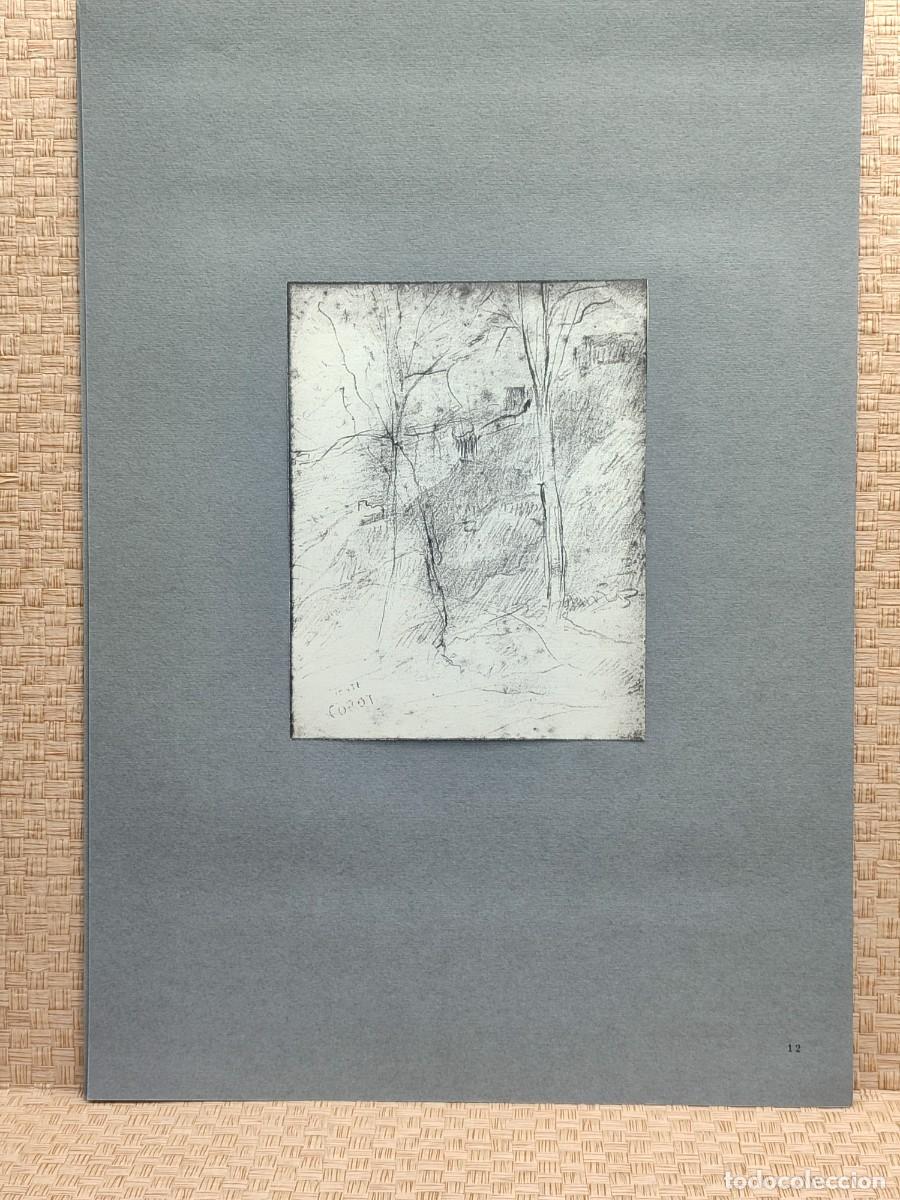 Arte: Valle en Italia. Trente deux dessins de Camille Corot 1974.