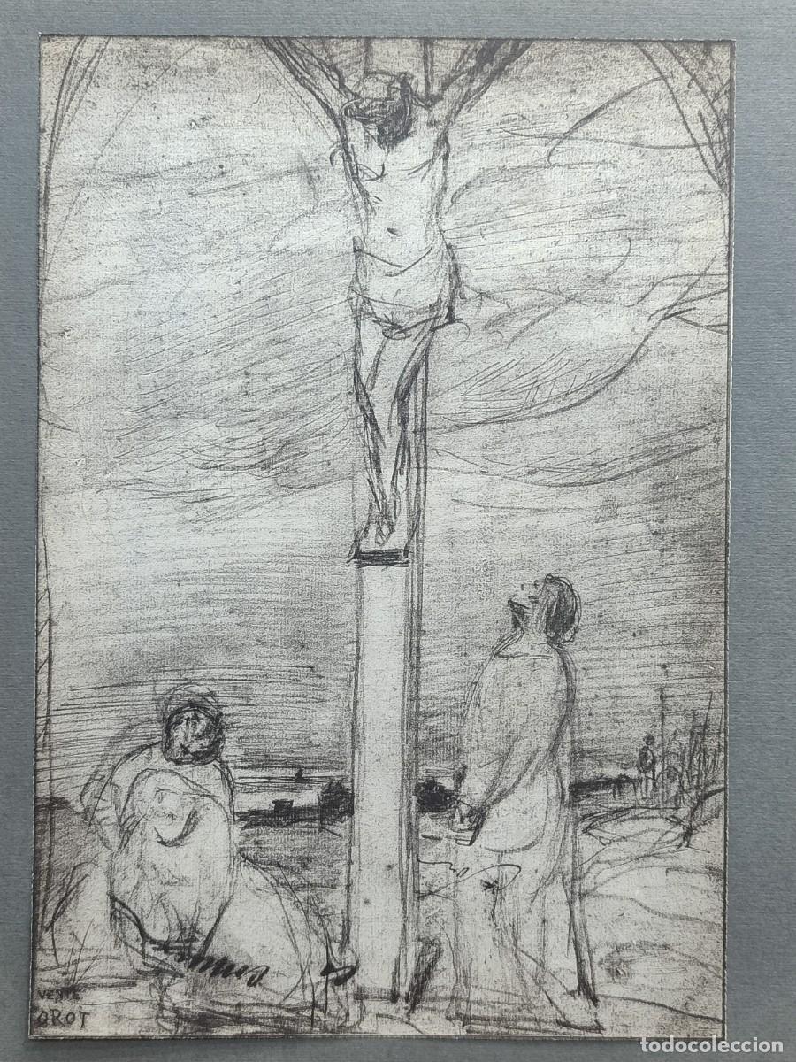Arte: Al pie de la Cruz. Trente deux dessins de Camille Corot - Leon Marotte 1974.