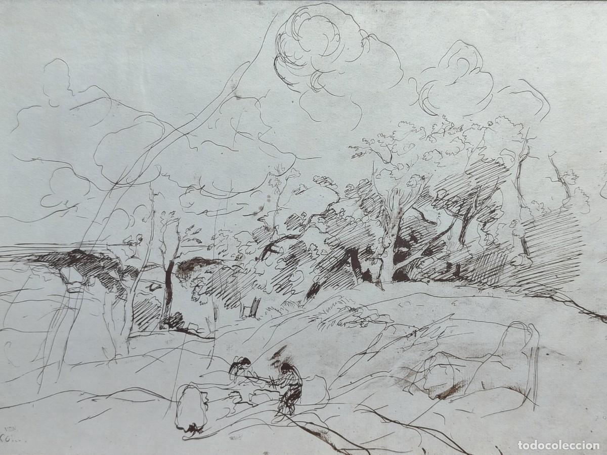 Arte: Los le&ntilde;adores. Trente deux dessins de Camille Corot - Leon Marotte 1974.