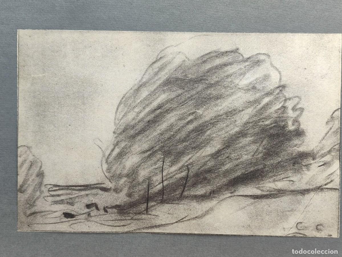 Arte: La r&aacute;faga de viento. Trente deux dessins de Camille Corot - Leon Marotte 1974.