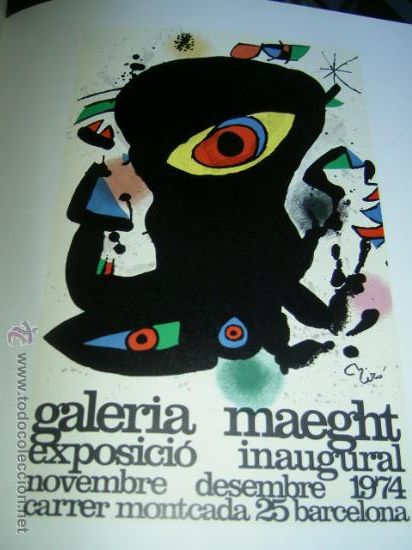 Arte: miro maeght 1974