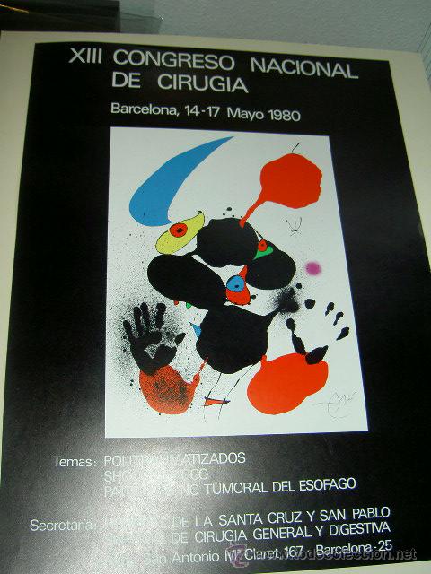 Arte: Miro litografia original 1980 - Foto 1