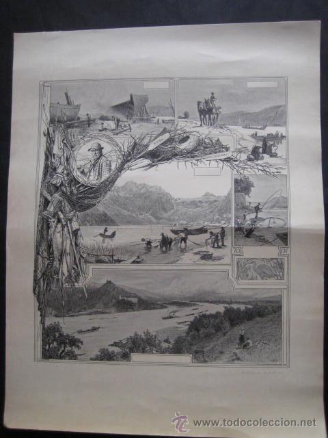 Arte: LITOGRAFIA ANTIGUA. PRUEBA DE IMPRENTA O DE AUTOR. FIRMADA..INTERESANTE. ENVIO GRATIS&iexcl;&iexcl;&iexcl;