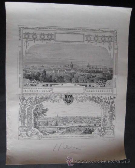 Arte: LITOGRAFIA ANTIGUA. PRUEBA DE IMPRENTA O DE AUTOR. FIRMADA..INTERESANTE. ENVIO GRATIS&iexcl;&iexcl;&iexcl;