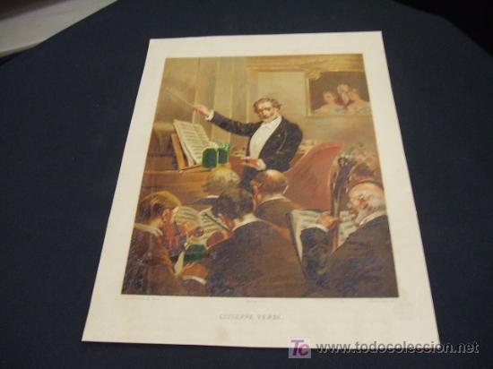 Arte: LITOGRAFIA - GIUSEPPE VERDI - Foto 1