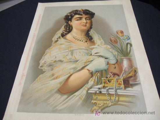 Arte: LITOGRAFIA - LA VANIDAD - Foto 2