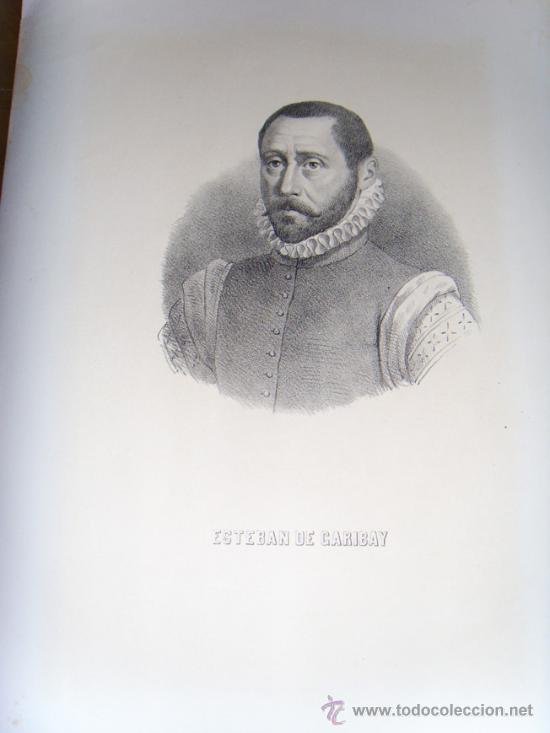 Arte: LITOGRAF&Iacute;A DE ESTEBAN DE GARIBAY (34&acute;5 x 23&acute;5)