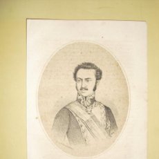 Arte: 1870 LITOGRAFIA DEL GENERAL DON LUIS FERNANDEZ DE CORDOBA. Lote 27473377