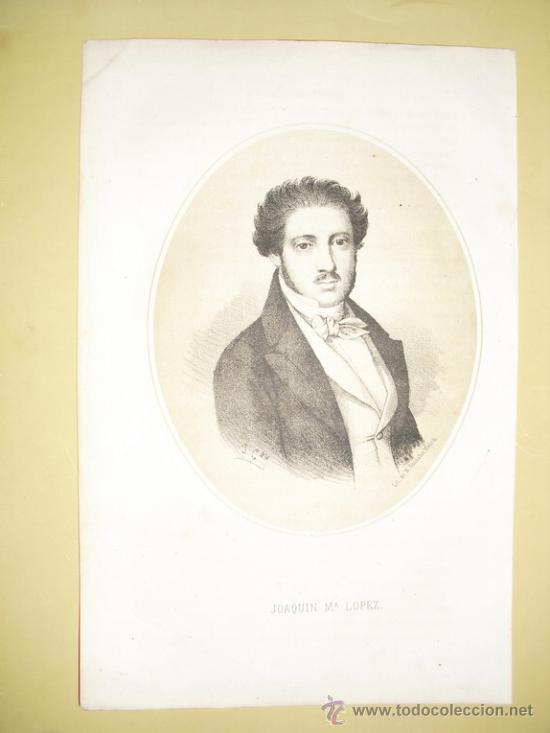 Arte: 1870 LITOGRAFIA DE JOAQUIN M&ordf; LOPEZ - Foto 1