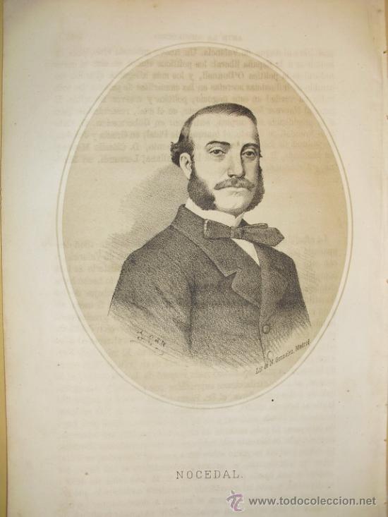 Arte: 1870 LITOGRAFIA DE NOCEDAL - Foto 1