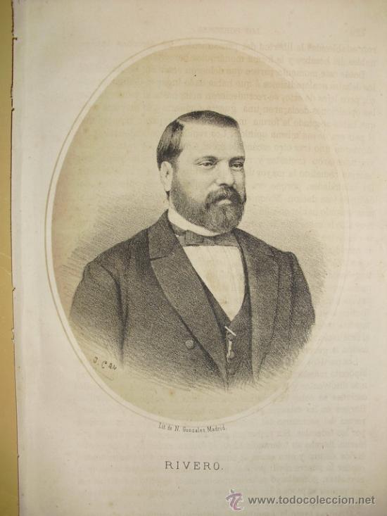 Arte: 1870 LITOGRAFIA DE RIVERO - Foto 1