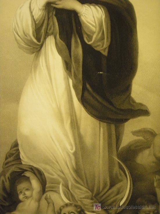 Arte: LITOGRAFIA ANTIGUA - Foto 4