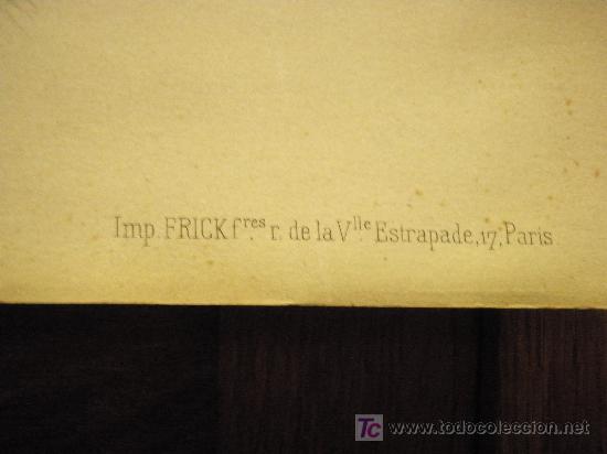 Arte: LITOGRAFIA ANTIGUA - Foto 2